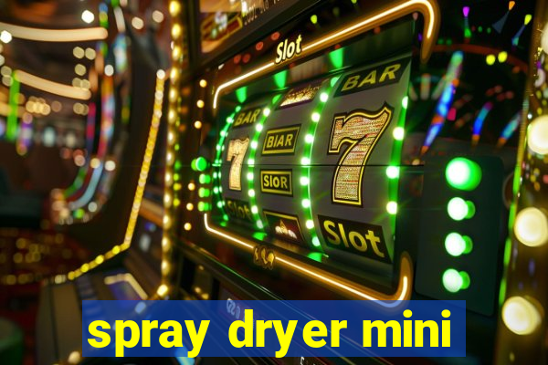 spray dryer mini